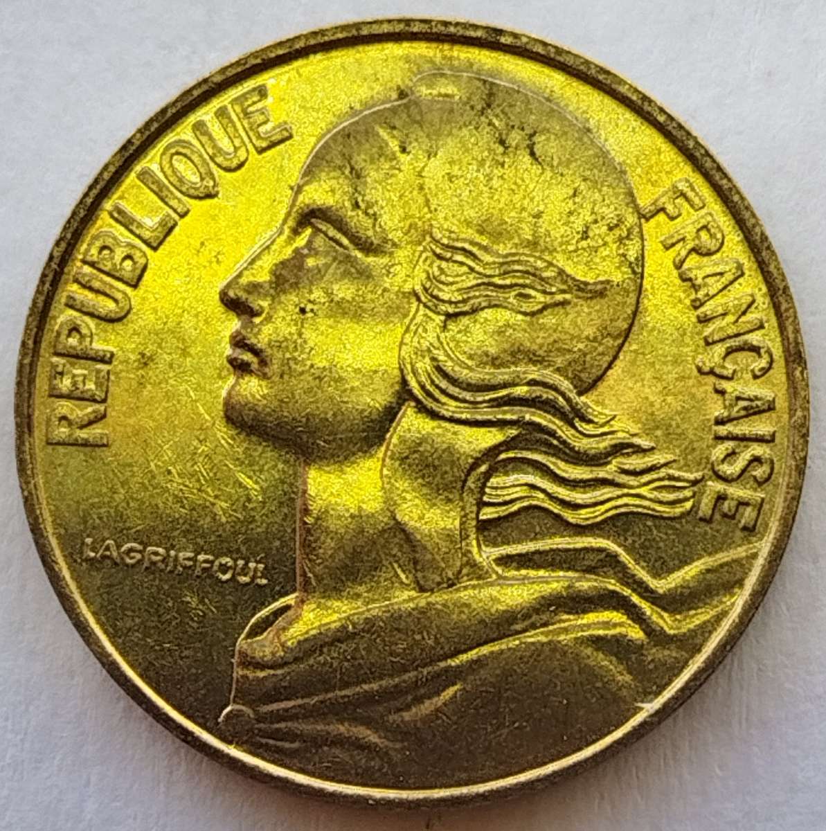 1978  20 Centimes Coin      FRANCE          SUN14833