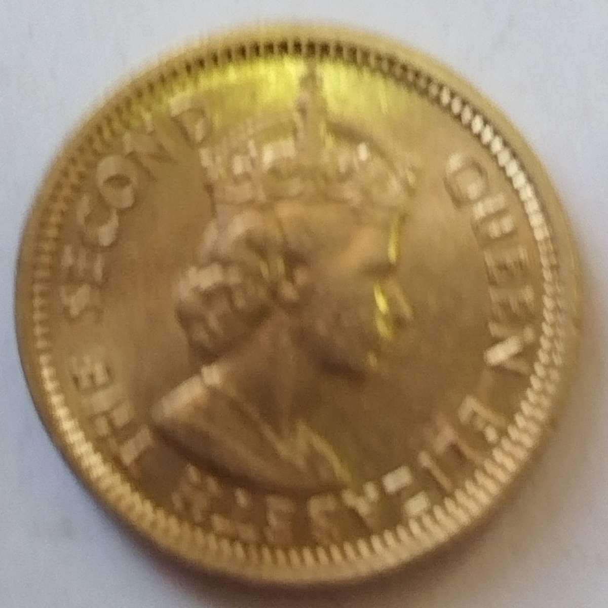 1971   FIVE CENTS COIN       HONG KONG                      SUN14854