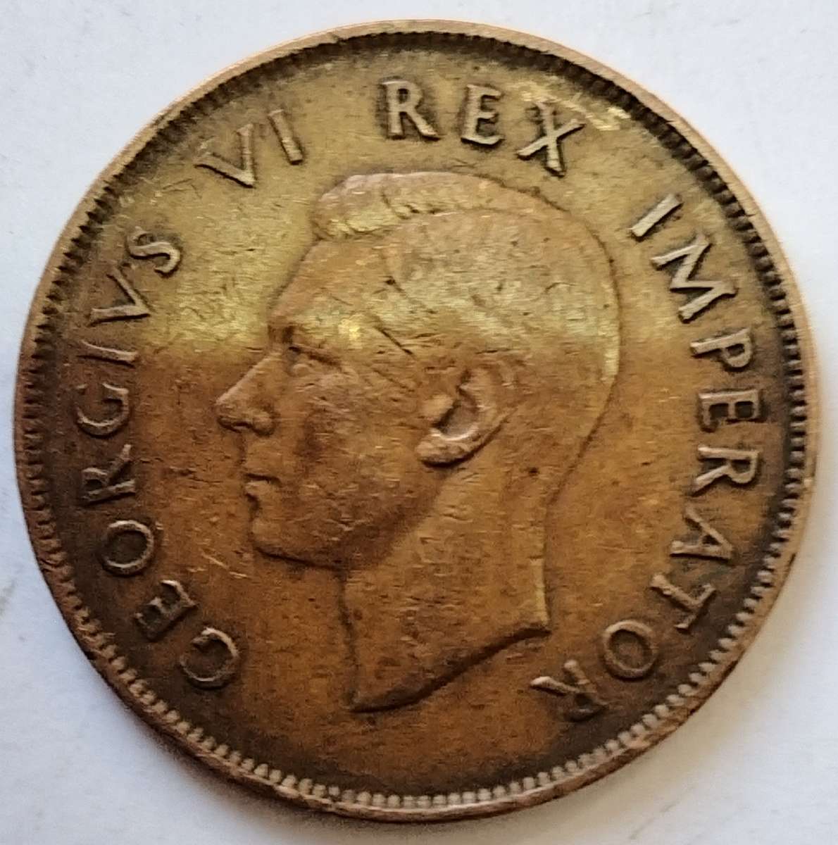 1942    PENNY  COIN        SA                       SUN14855