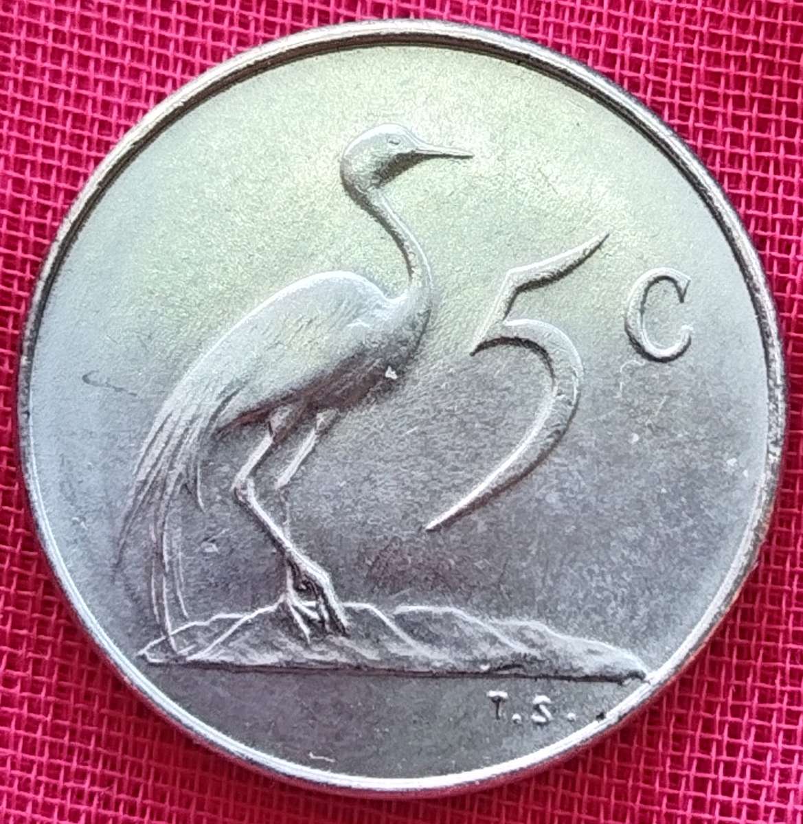 1966   5c   COIN   (Afrikaans)       SUN14883~