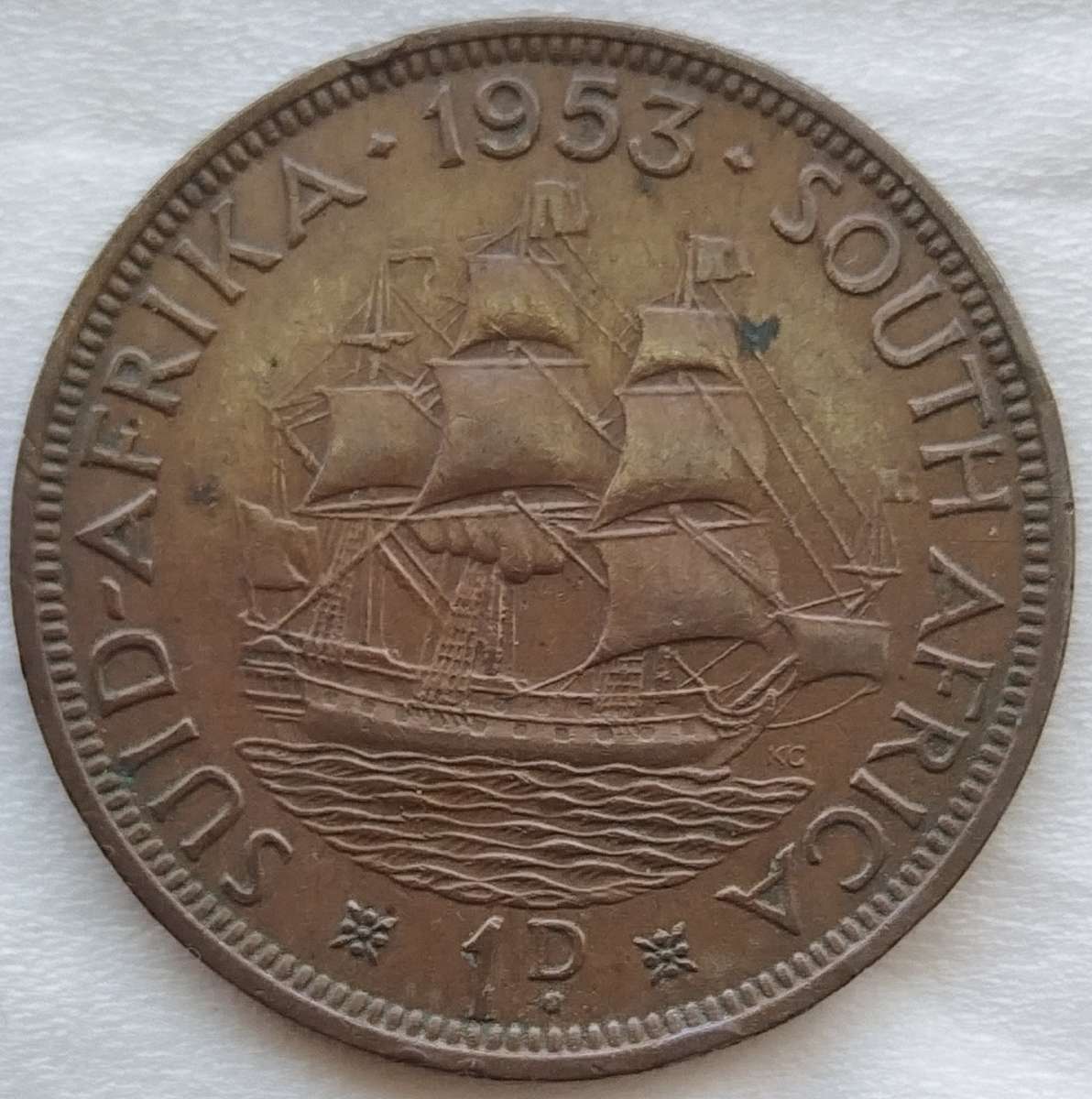 1953    PENNY  COIN        SA                       SUN14898