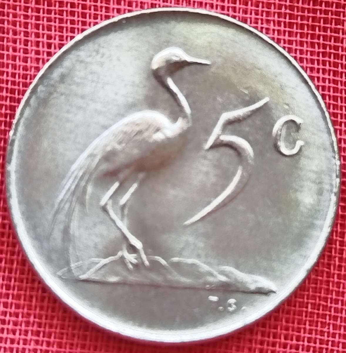 1966   5c   COIN   (Afrikaans)       SUN14899