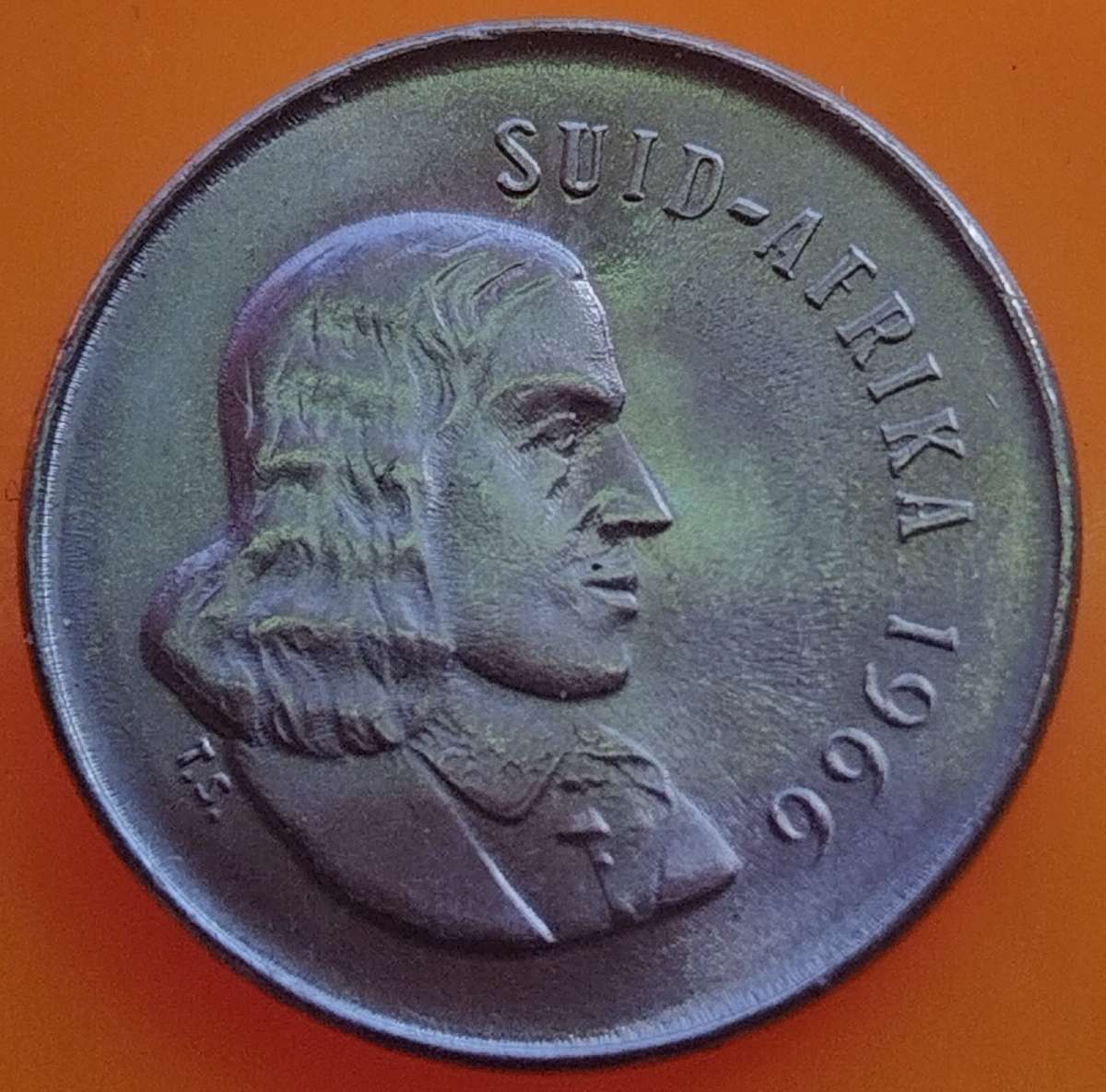 1966   5c   COIN   (Afrikaans)       SUN14908