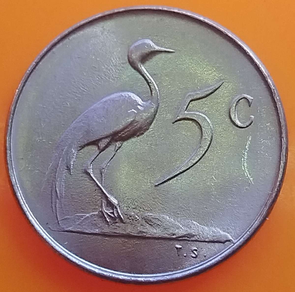 1966   5c   COIN   (Afrikaans)       SUN14908