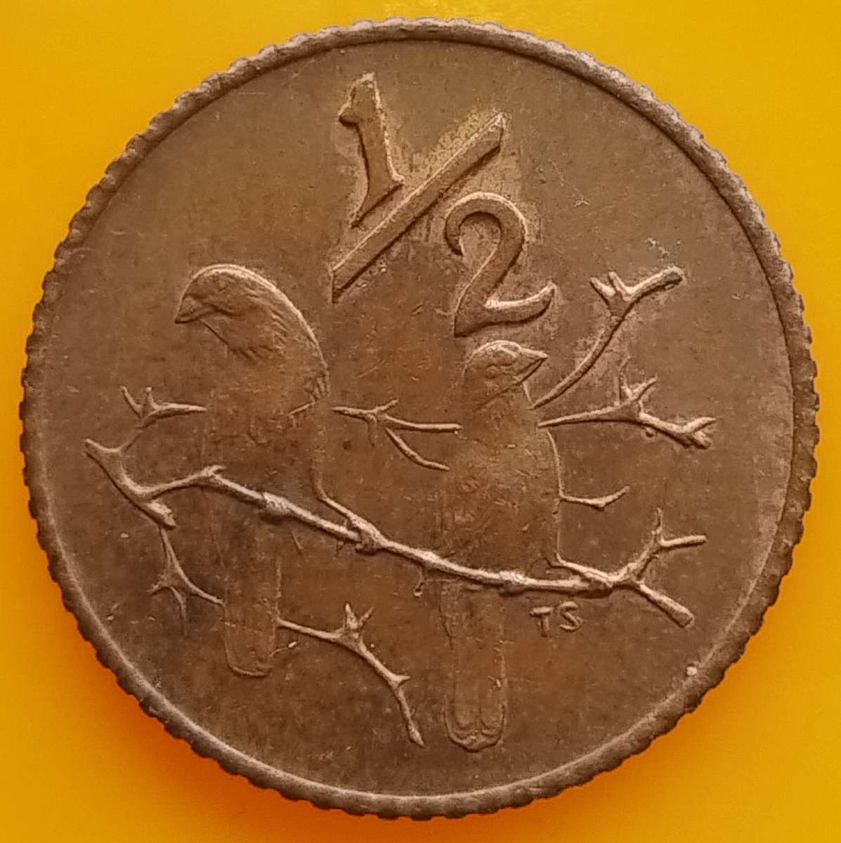 1970     1/2  Cent     Coin                SUN14986