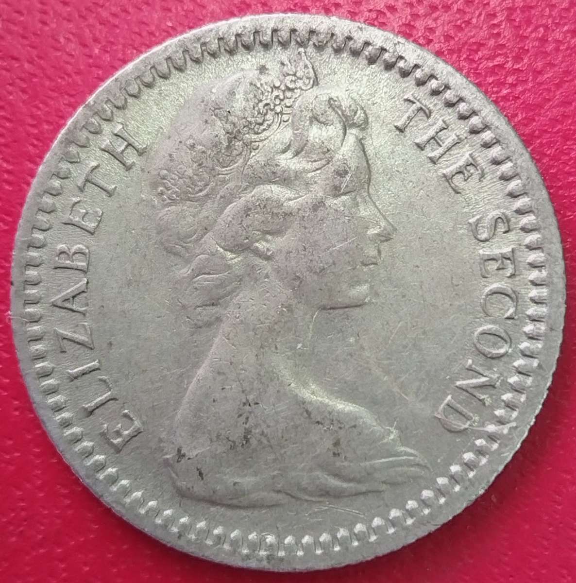 1964     FIVE CENT / 6D  COIN       Rhodesia               SUN15050