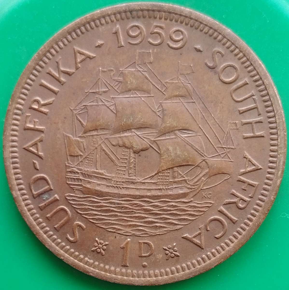 1959       PENNY  COIN        SA                       SUN15296