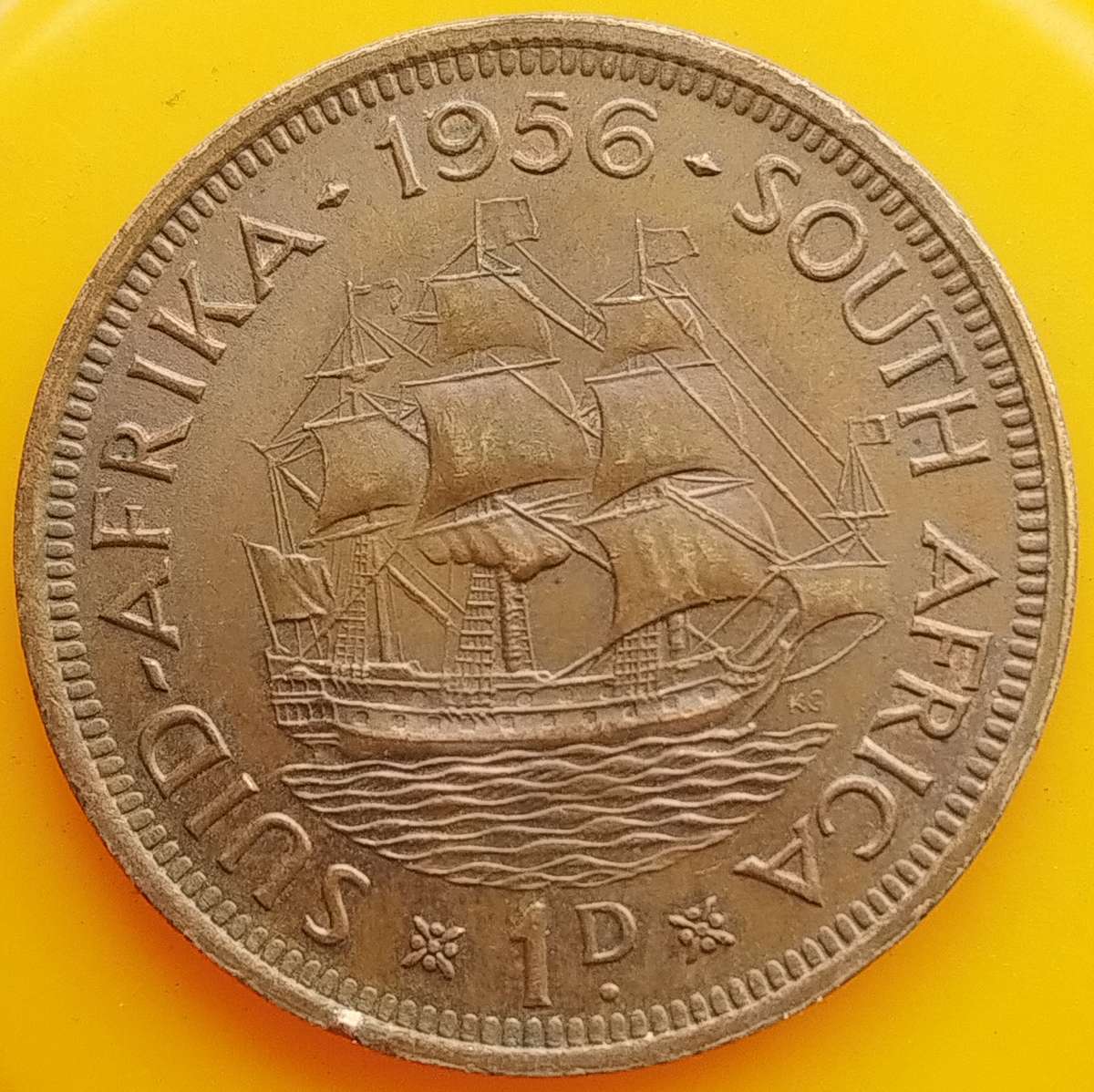 1956       PENNY  COIN        SA                       SUN15305