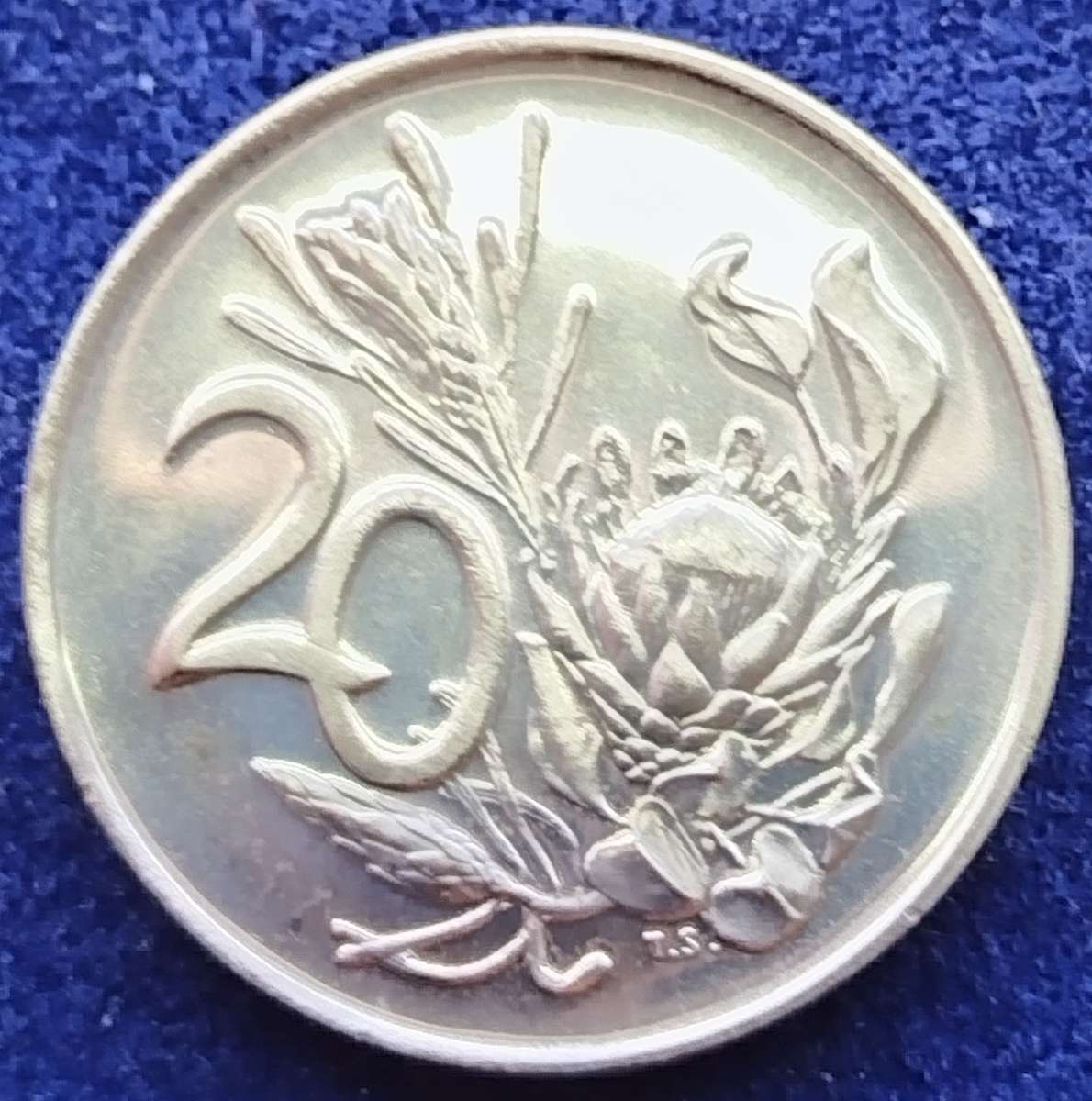 1974   20c   COIN  RSA                    SUN15366