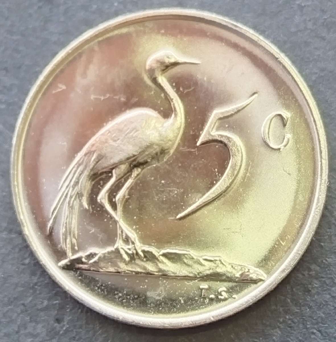 1972   5c  RSA                      SUN15407