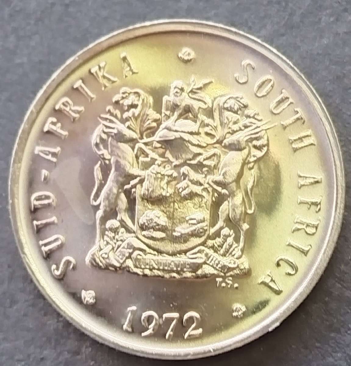 1972   5c  RSA                      SUN15407