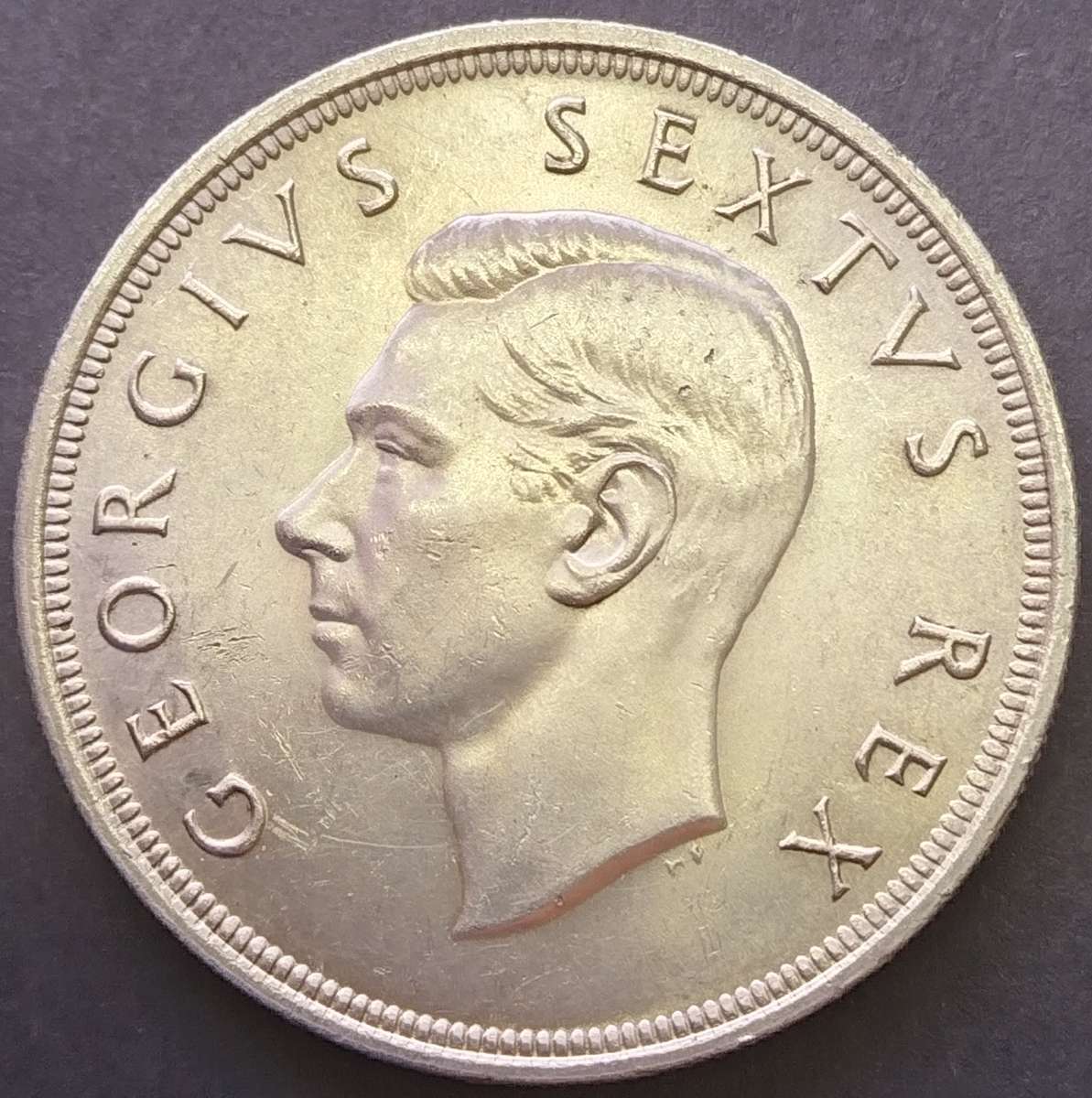 1950    5 SHILLING  COIN      (SILVER )       SUN15409