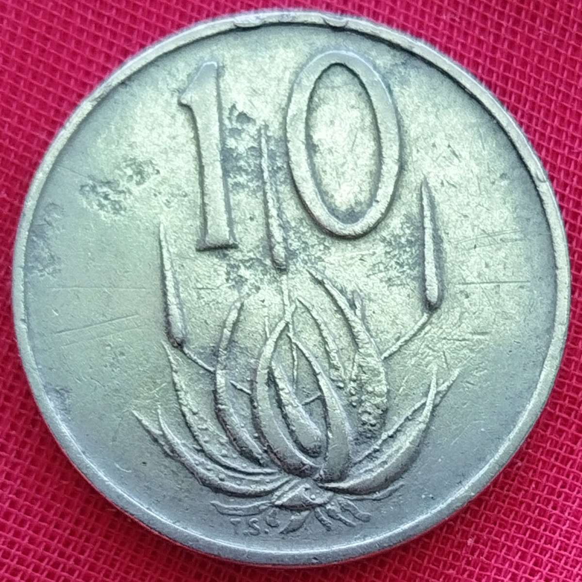 1965   10c   COIN   (Afrikaans)       SUN15542