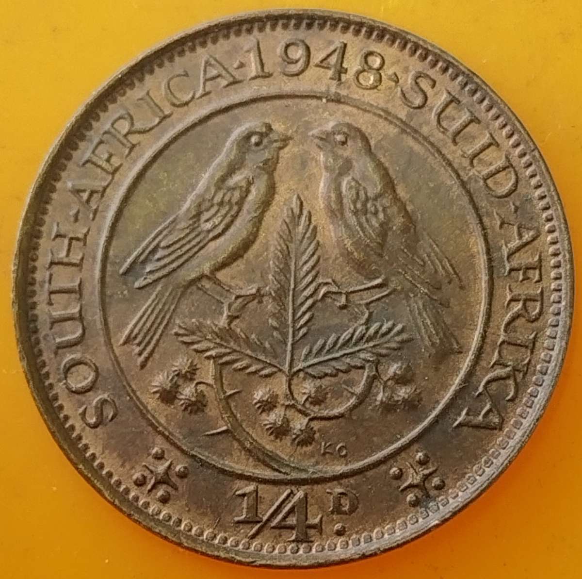 1948      QUARTER  PENNY  COIN        SA                       SUN15674