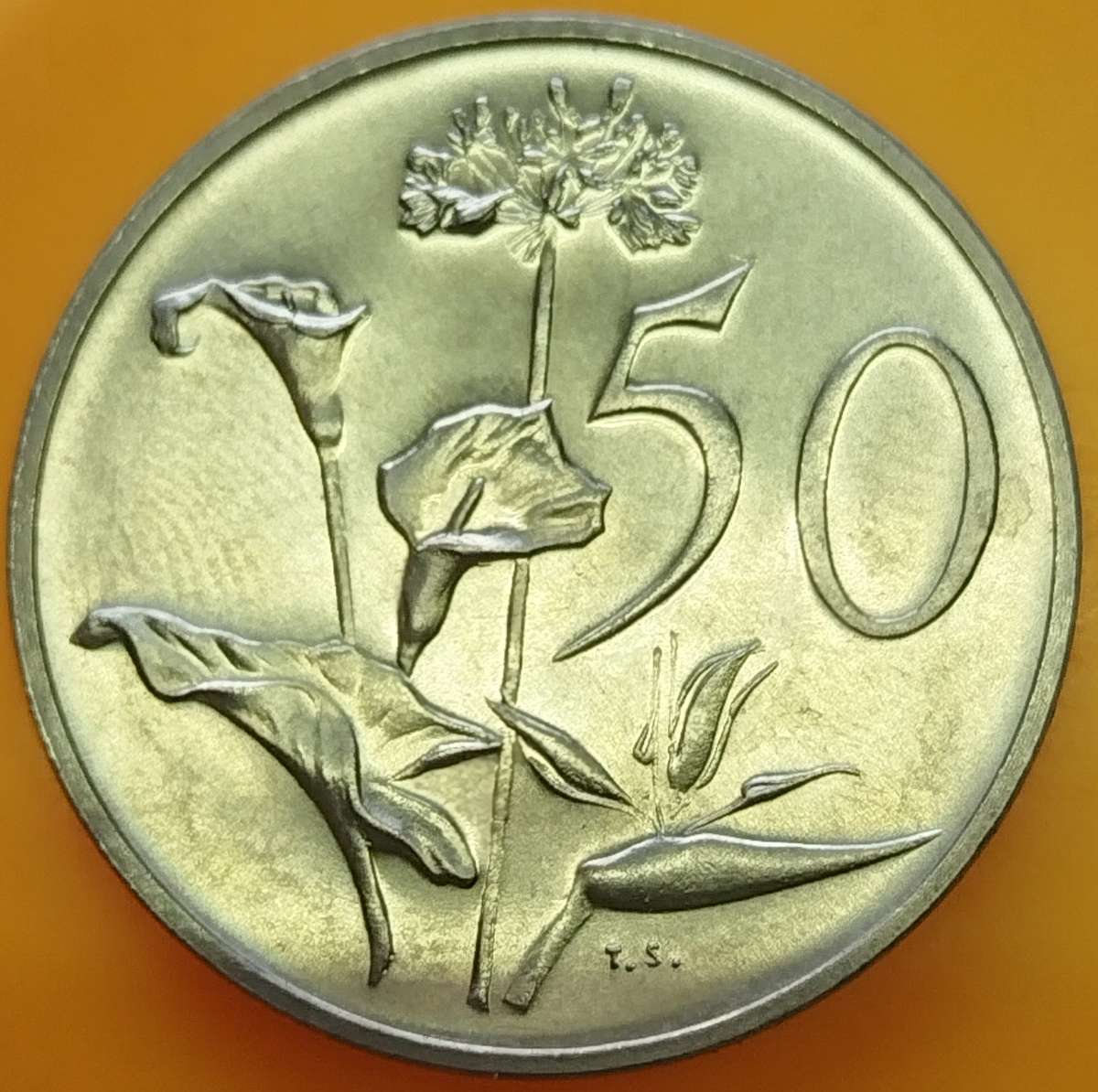 1975   50c   COIN  RSA                    SUN15782