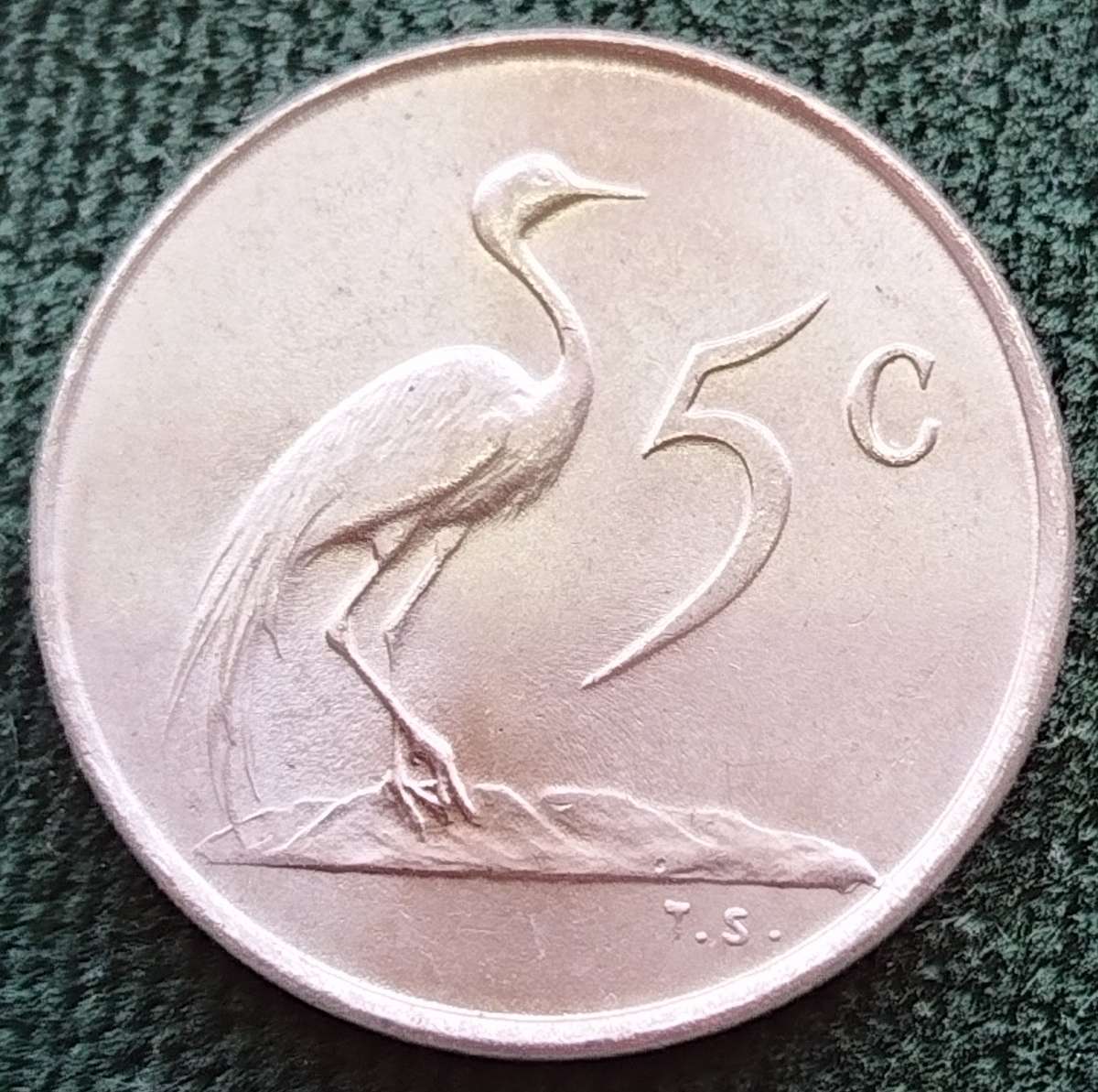 1967   5c   COIN   (English)       SUN15845