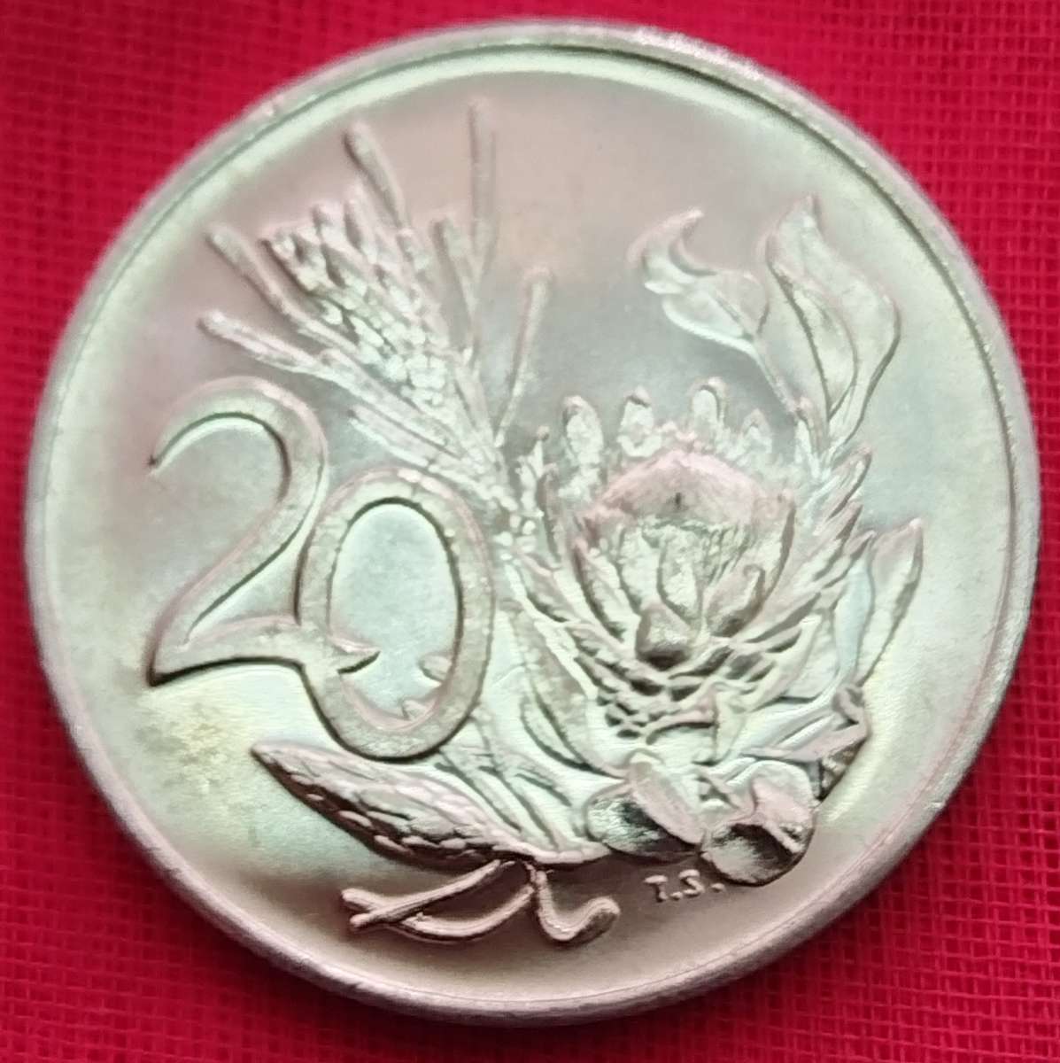 1975   20c   Coin     RSA           SUN15907