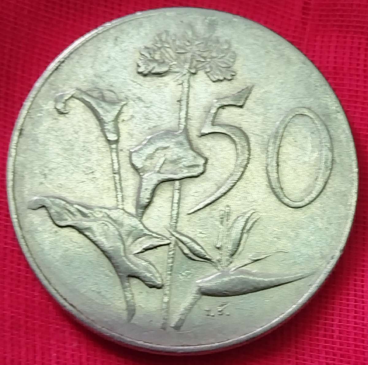 1968   50c   COIN   (Afrikaans)       SUN15954