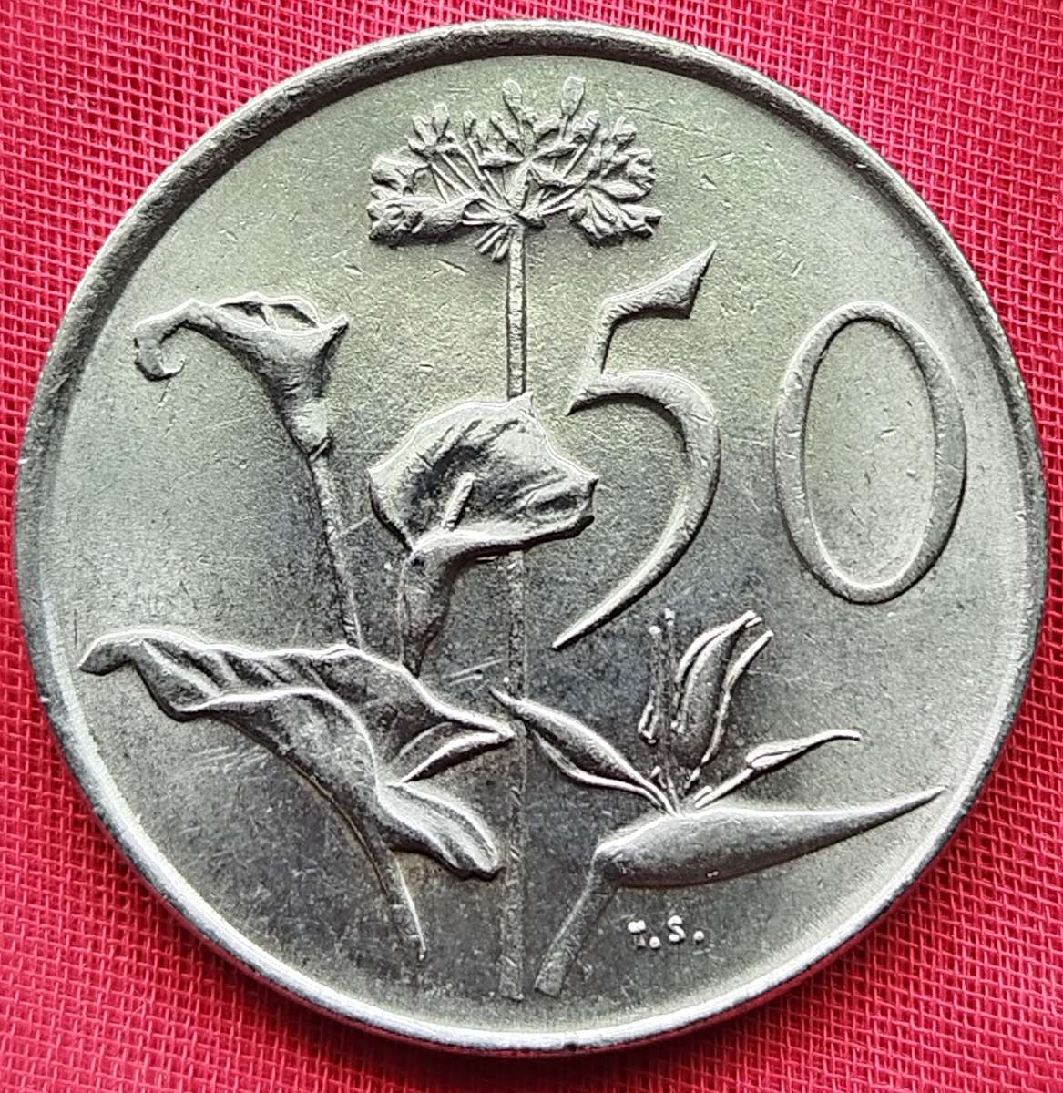 1990   50c  RSA                      SUN15962