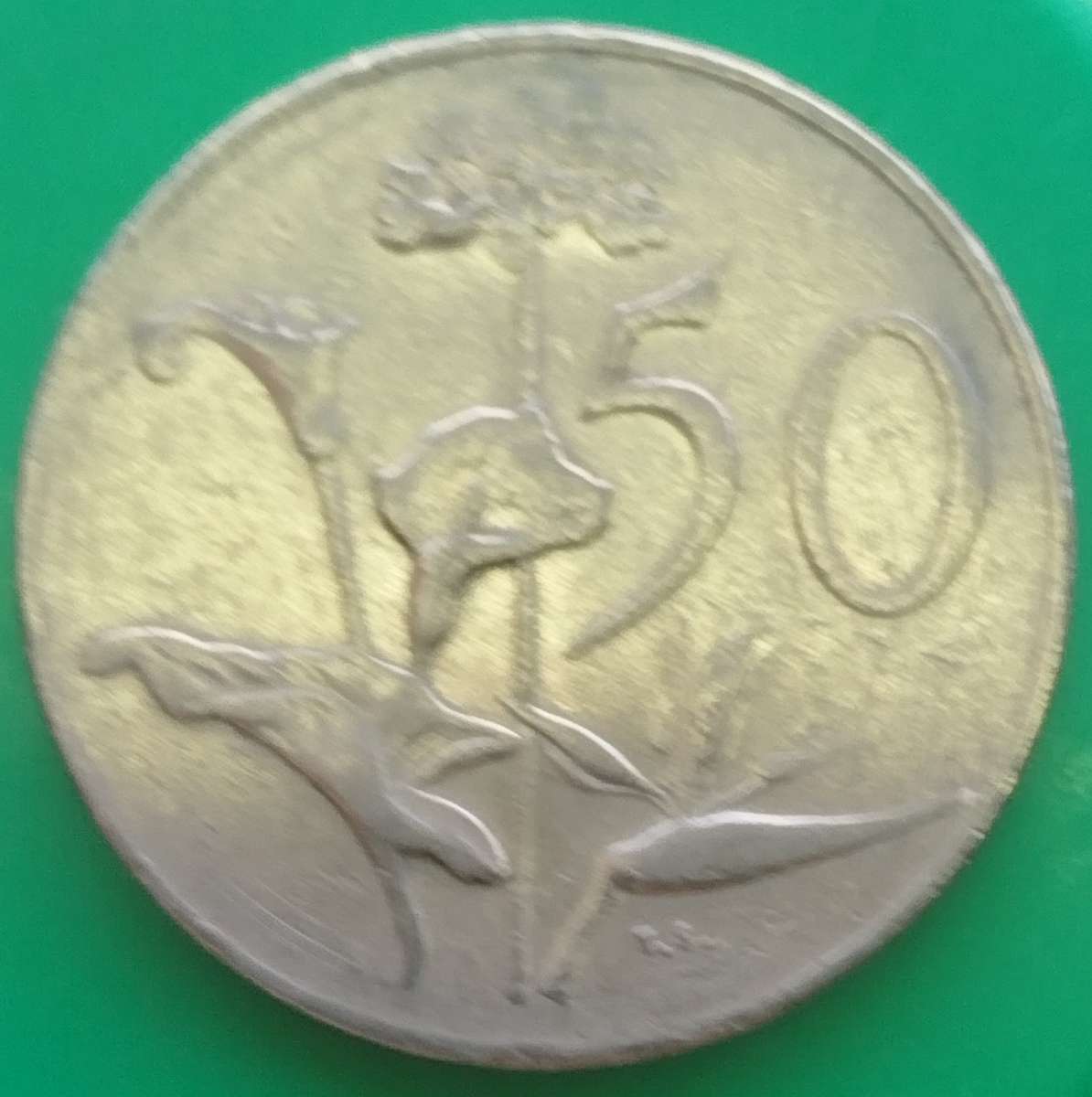 1966   50c   COIN   (Afrikaans)       SUN15974