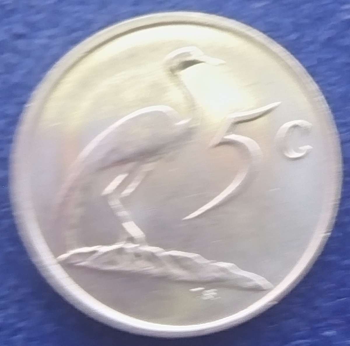 1987  5c   Coin     RSA           SUN15977