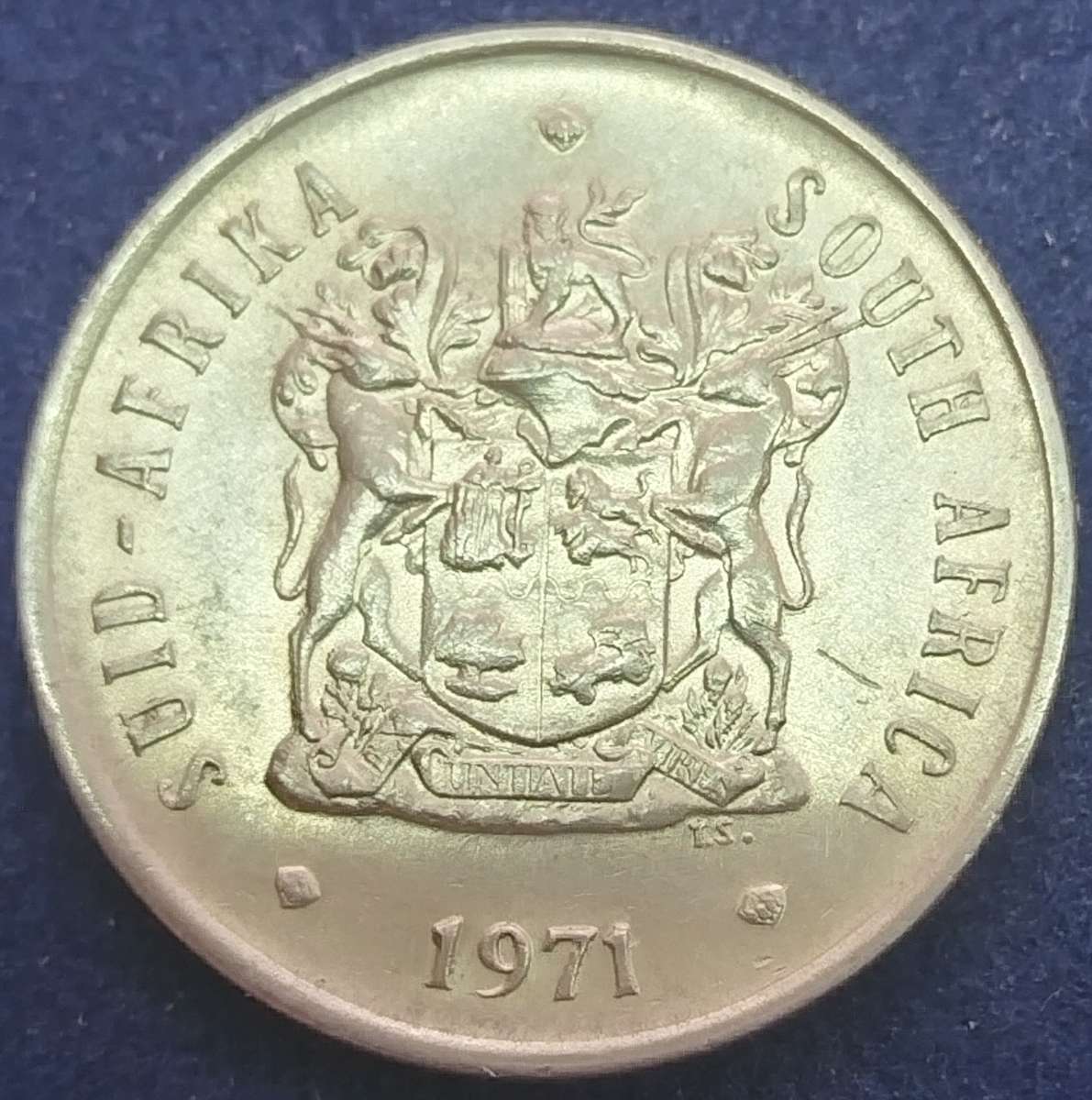 1971   20c   COIN  RSA                    SUN16069