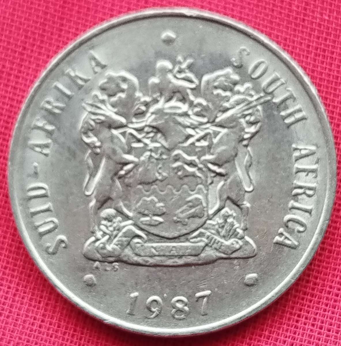 1987  20c   Coin     RSA           SUN16086