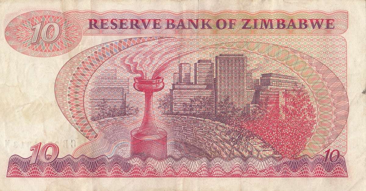 TEN DOLLARS       ZIMBABWE        CB2724313M      SET086