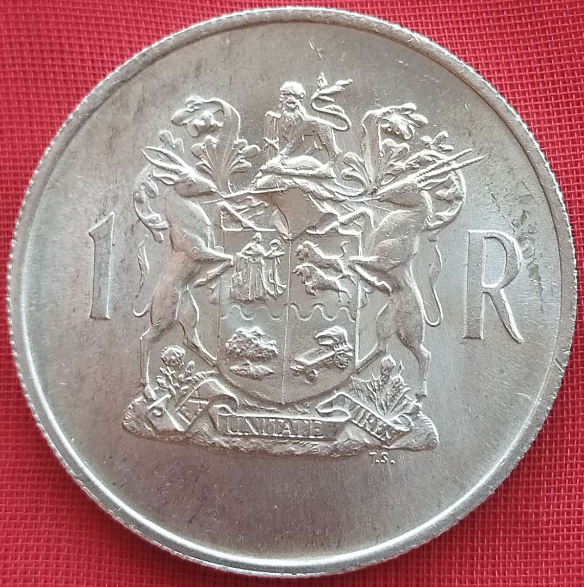1969  SILVER   R1   COIN   (Afrikaans)       16117