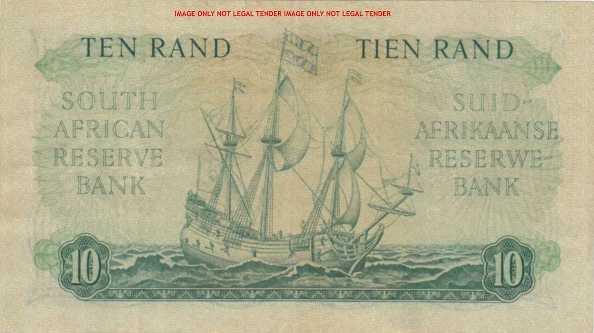 MH DE KOCK     TEN RAND/ TIEN RAND NOTE       C7 688707      SET072