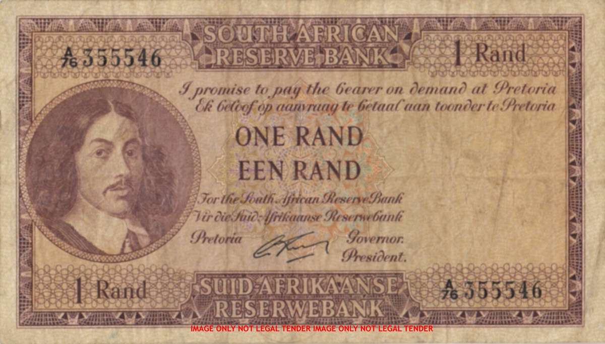 G RISSIK      R1  Banknote     A76 355546       SET007