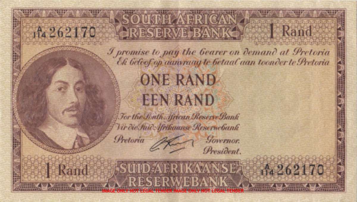 G RISSIK      R1  Banknote     A114 262170     SET092