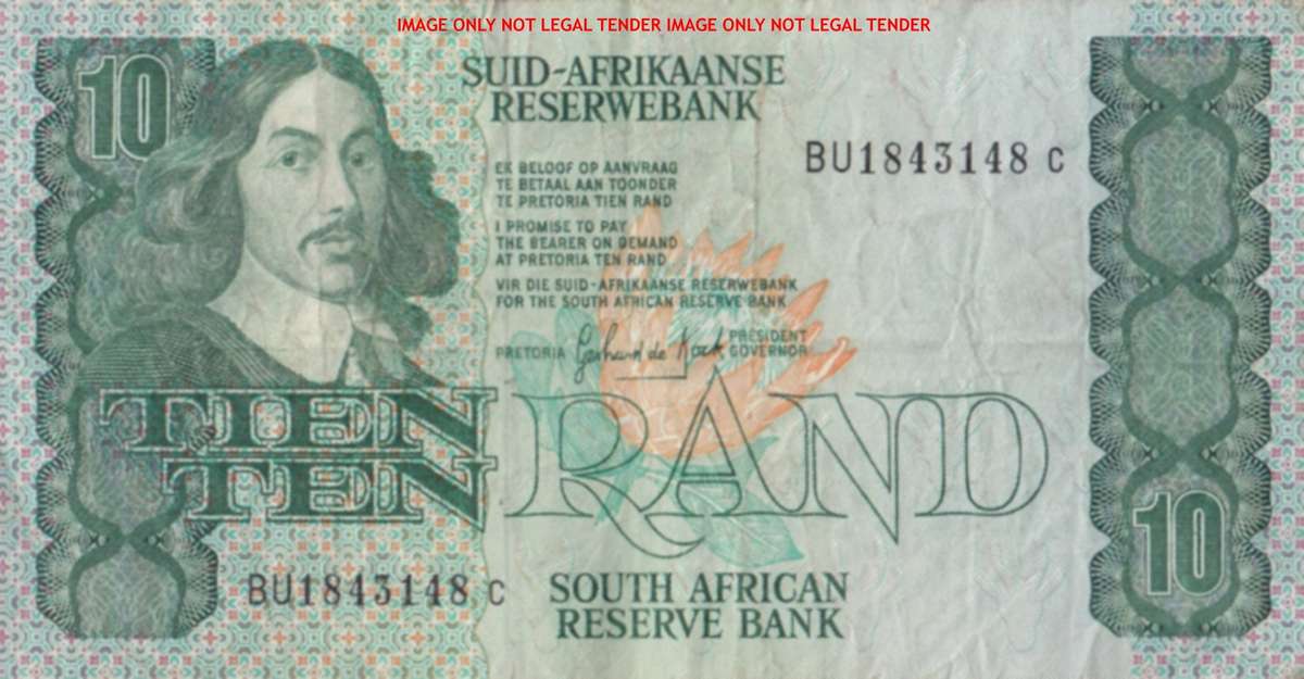 GPC DE KOCK      R10 Banknote      BU1843148C      SET025