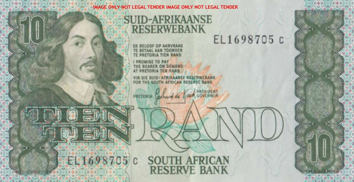GPC DE KOCK      R10 Banknote      EL1698705C        SET025