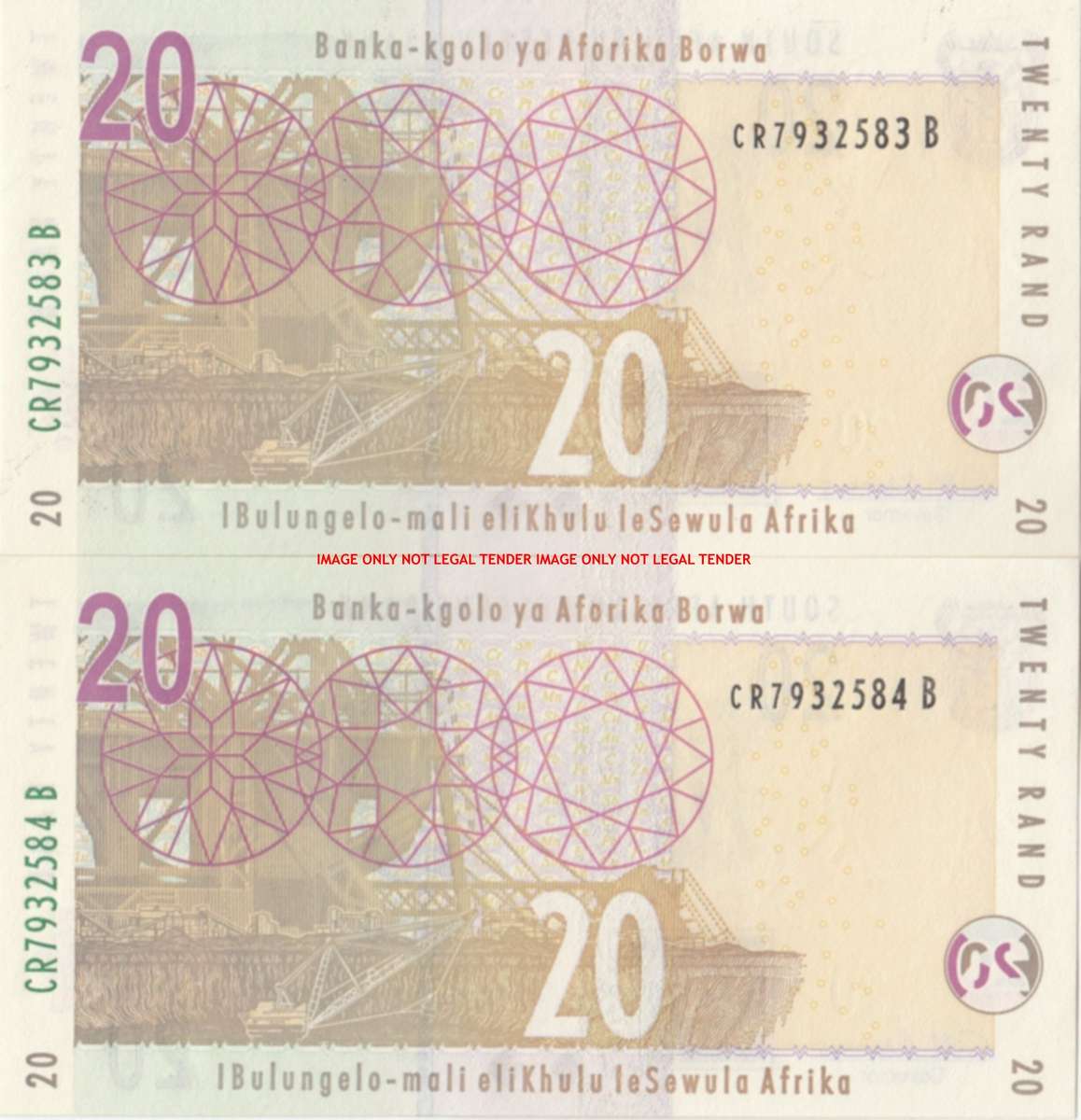 ***  WOW   GILL MARKUS  R20  NOTES   IN SEQUENCE  ***        SET077C