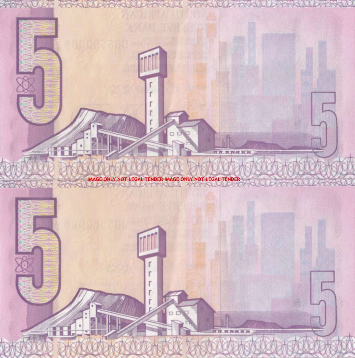 CL STALS  R5 BANKNOTES IN SEQUENCE                  SET077A