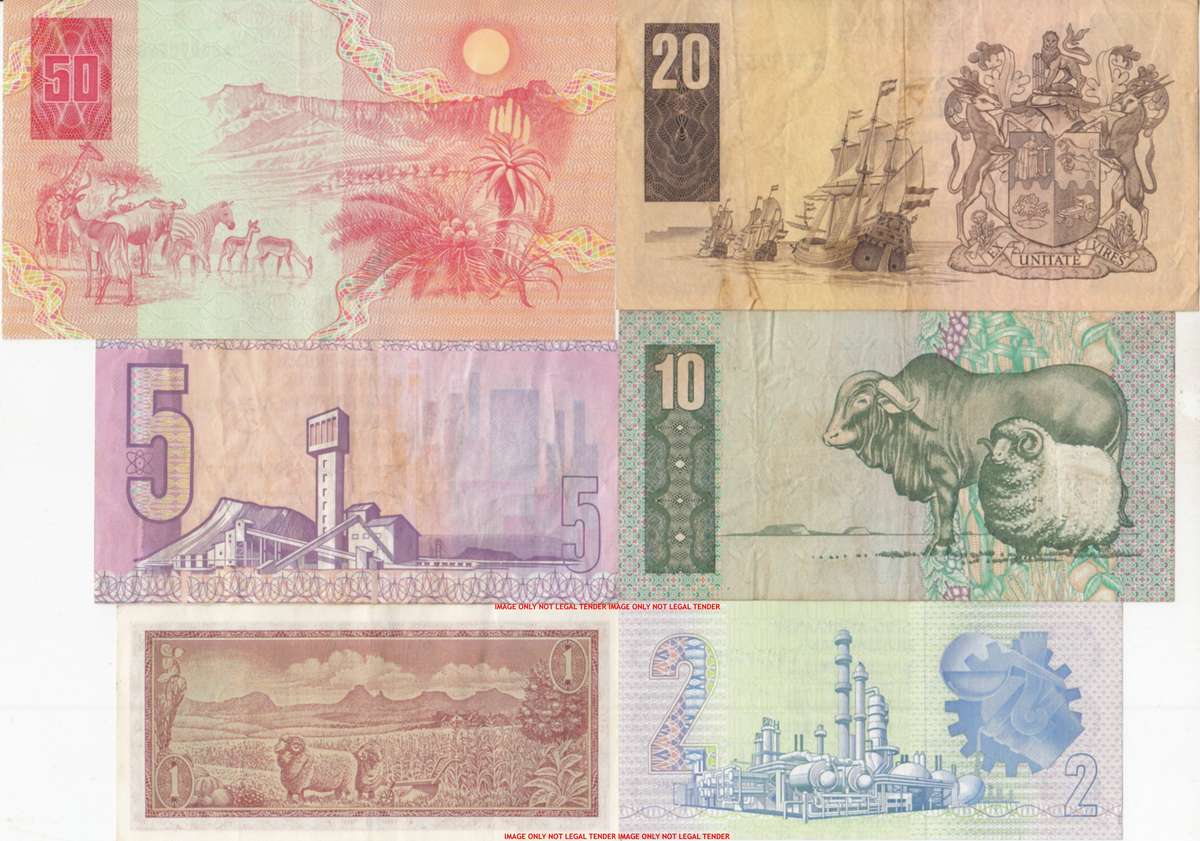 SET OF SIX NOTES  R1 TO R50  ***        SET009A~
