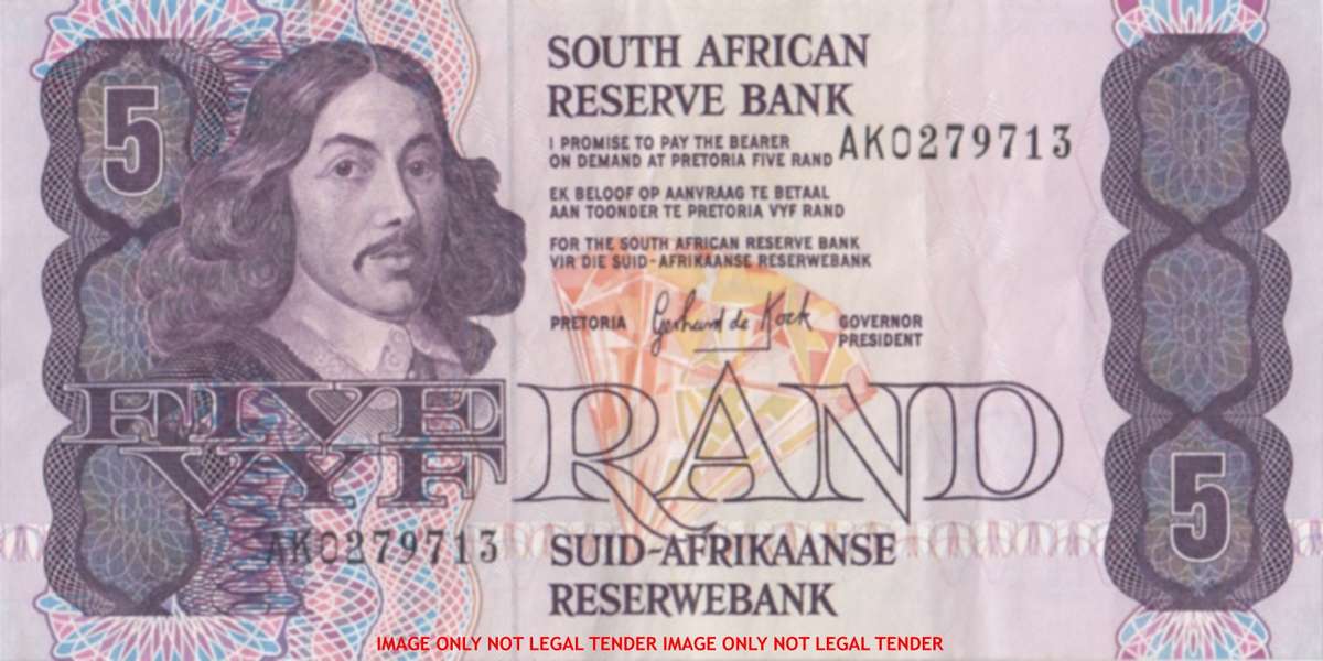 GPC DE KOCK     R5 Banknote      AK0279713          SET011