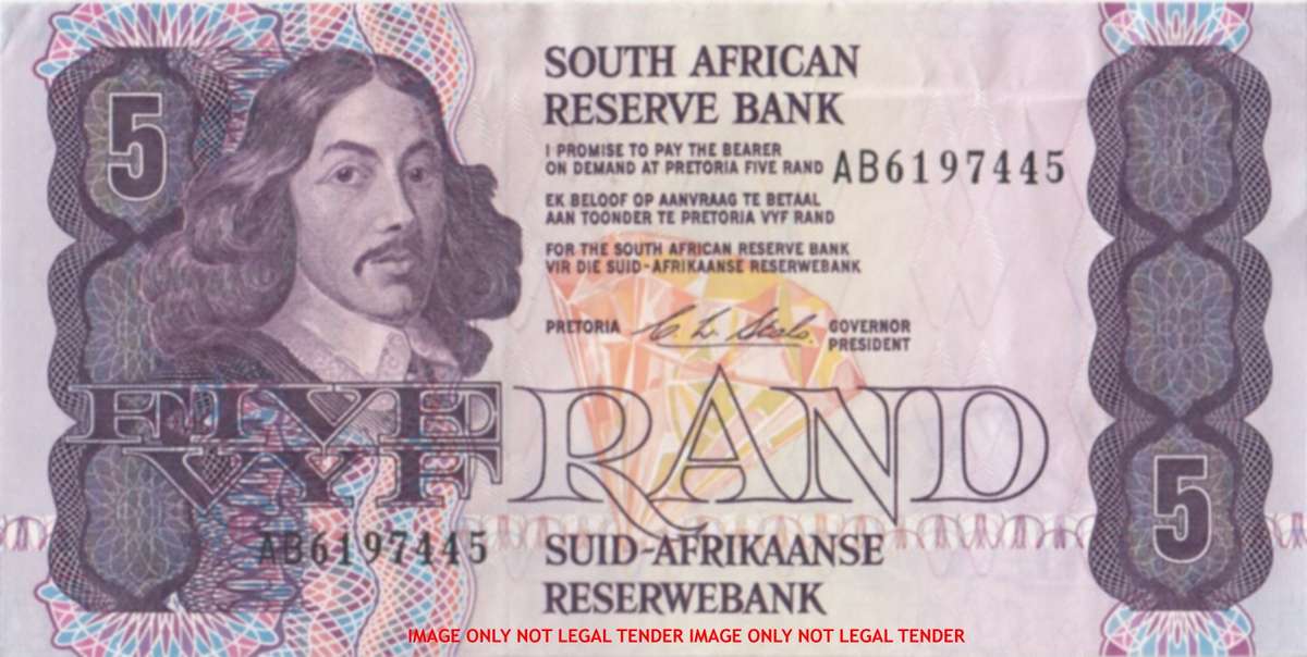 CL STALS     R5 Banknote      AB6197445          SET011