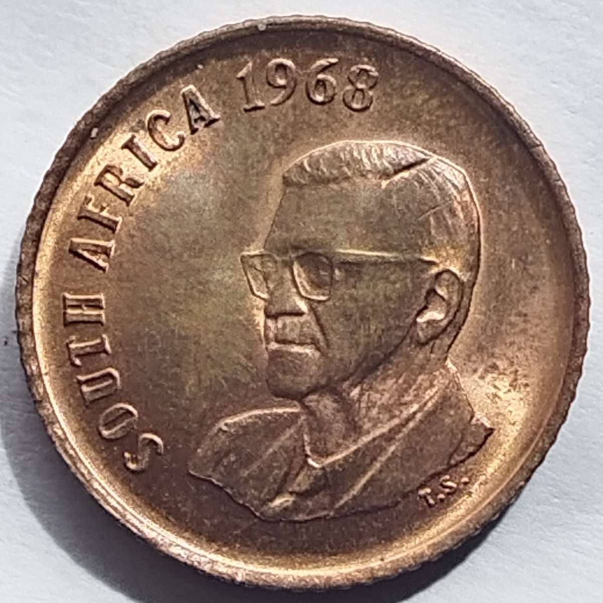 1968   1c   COIN   (English)       SUN16228