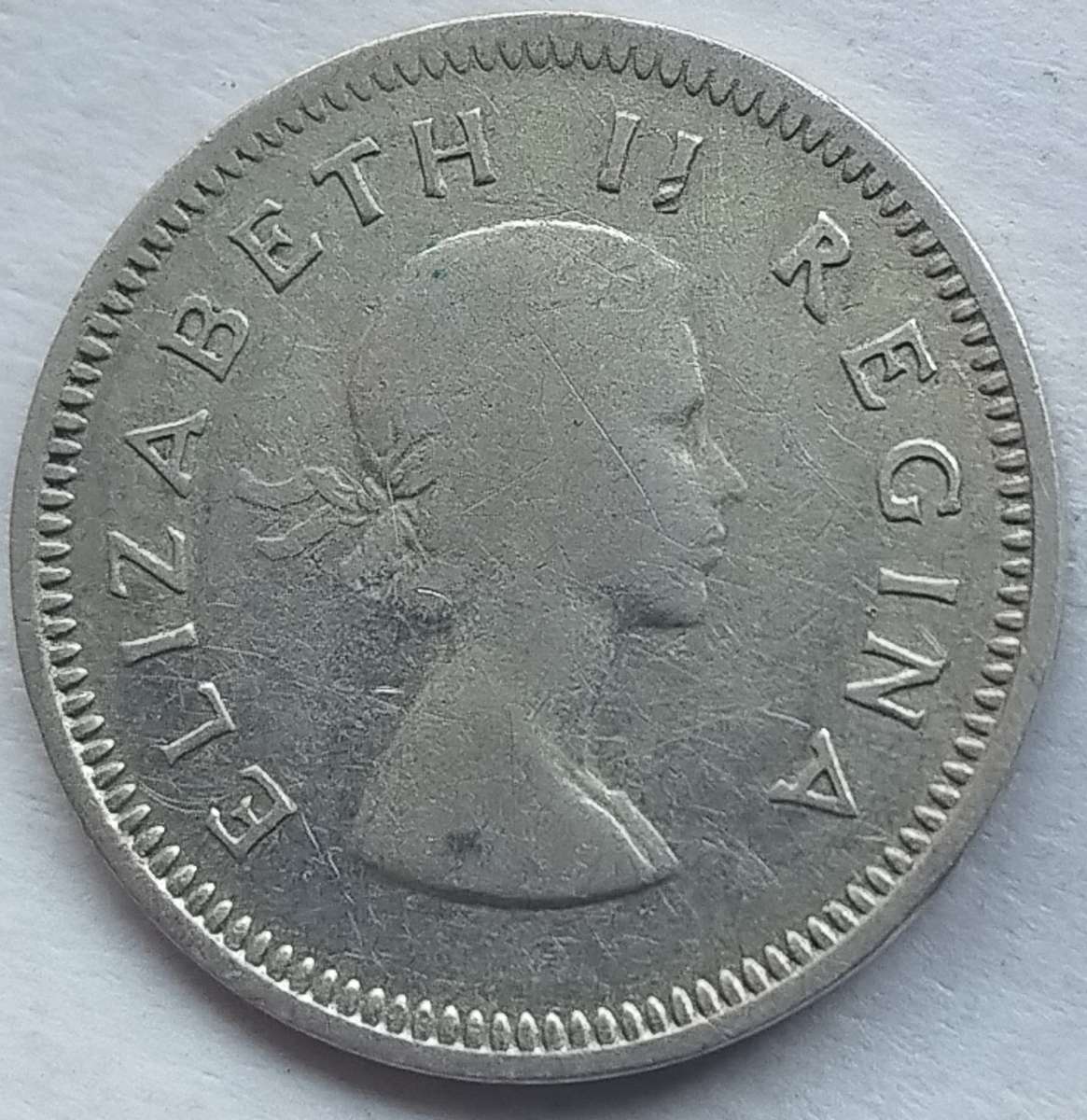 1958  Threepence Coin   (SILVER   0.500)             SUN16267
