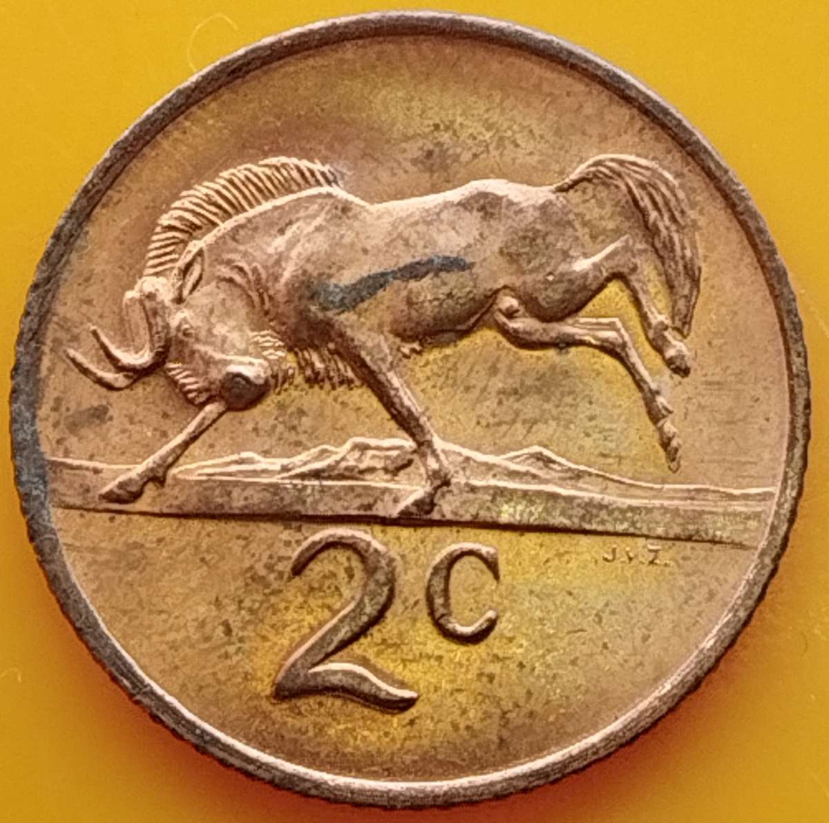 1969   2c   COIN   (Afrikaans)       SUN16278