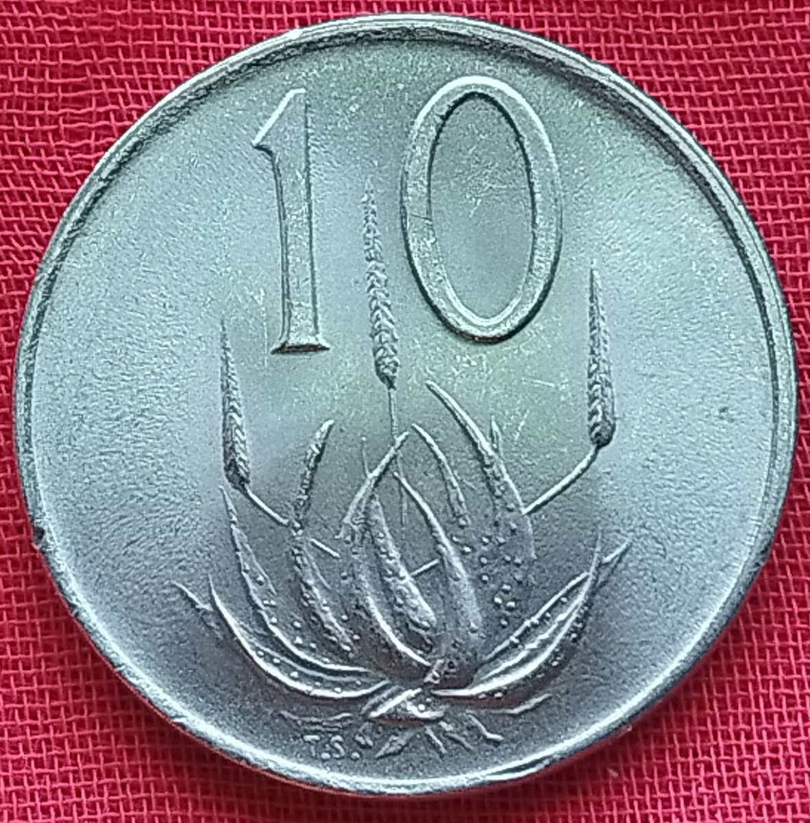 1970  10  CENT      RSA       SUN16279