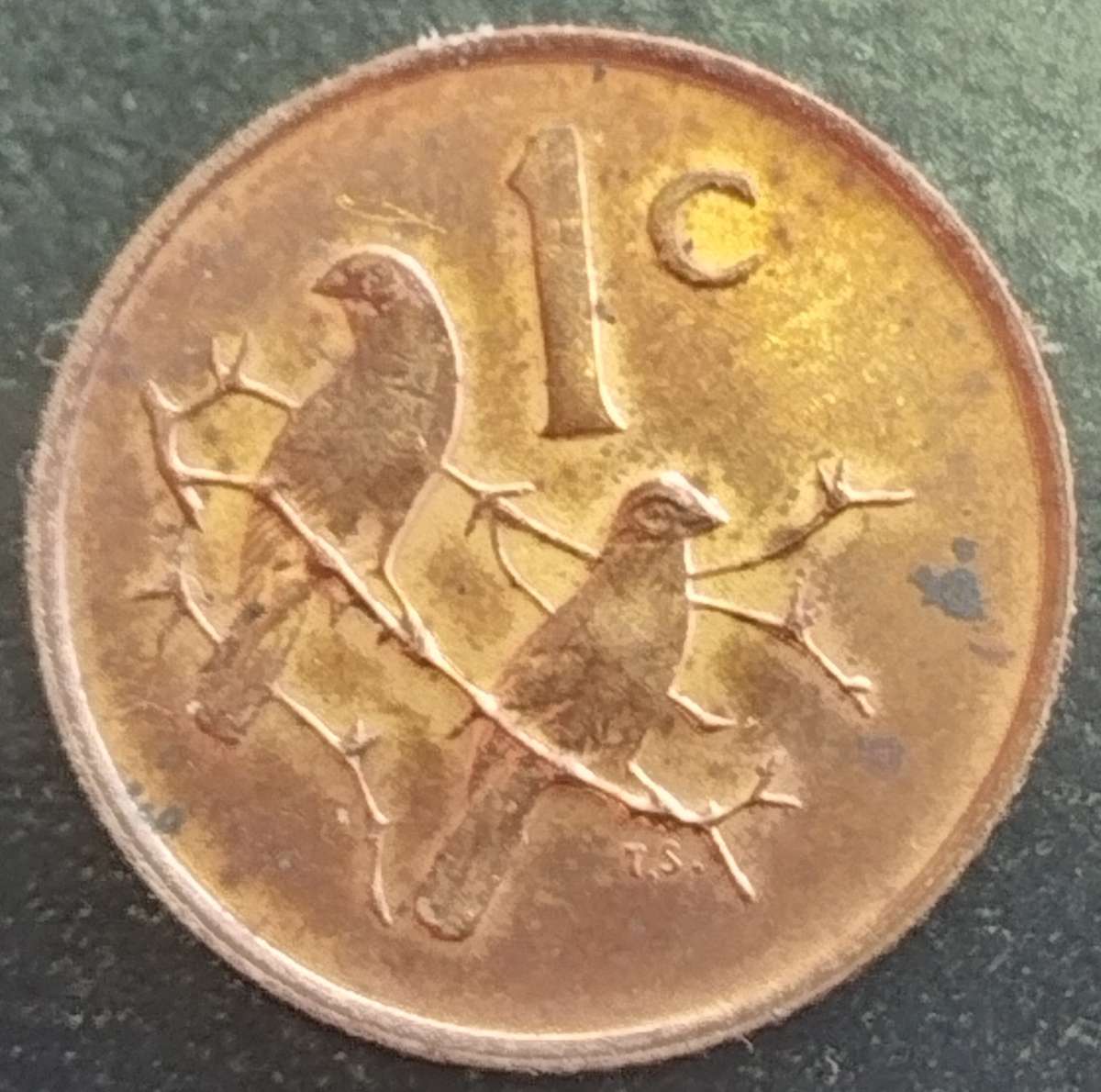 1968   1c   COIN   (Afrikaans)       SUN16324