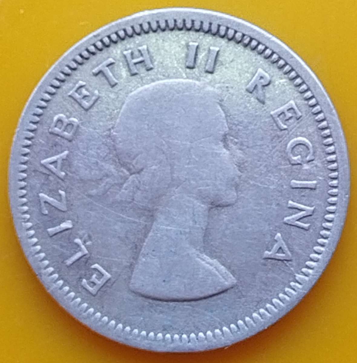 1953  Threepence Coin   (SILVER   0.500)             SUN16360