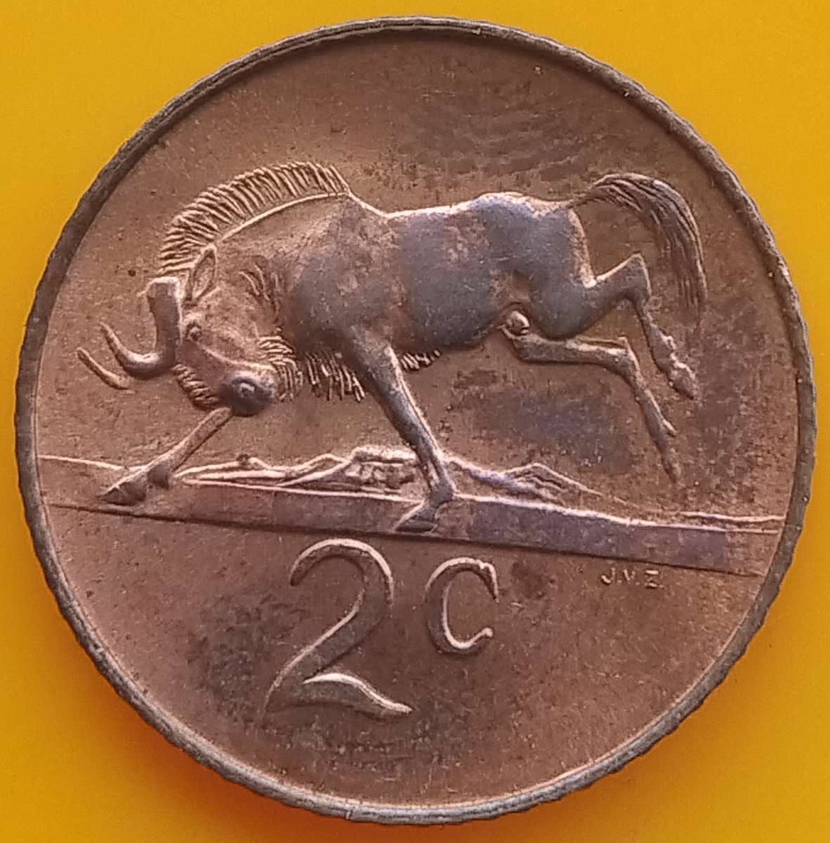 1965   2c   COIN   (Afrikaans)       SUN16555