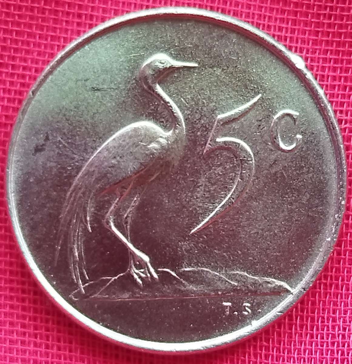 1967   5c   COIN   (English)       SUN16627