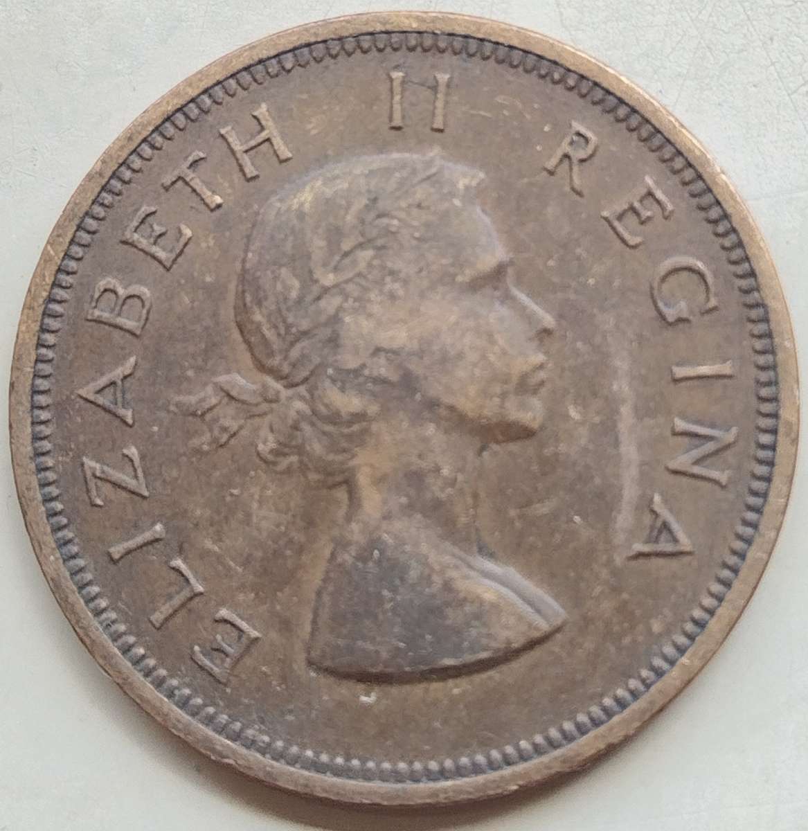 1957     PENNY  COIN        SA                       SUN16694