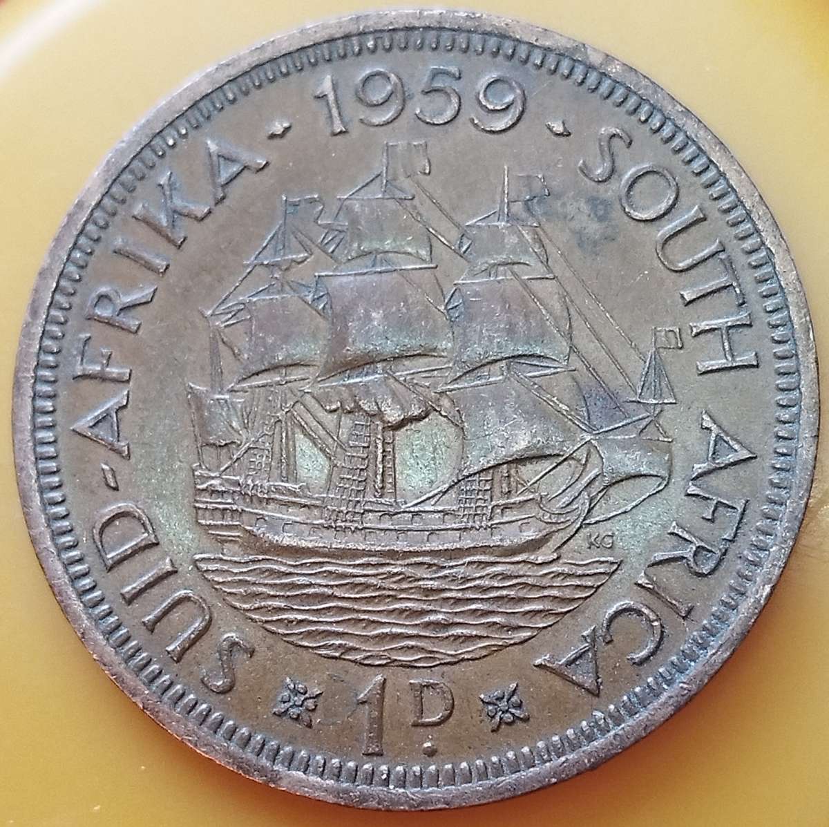 1959     PENNY  COIN        SA                       SUN16768