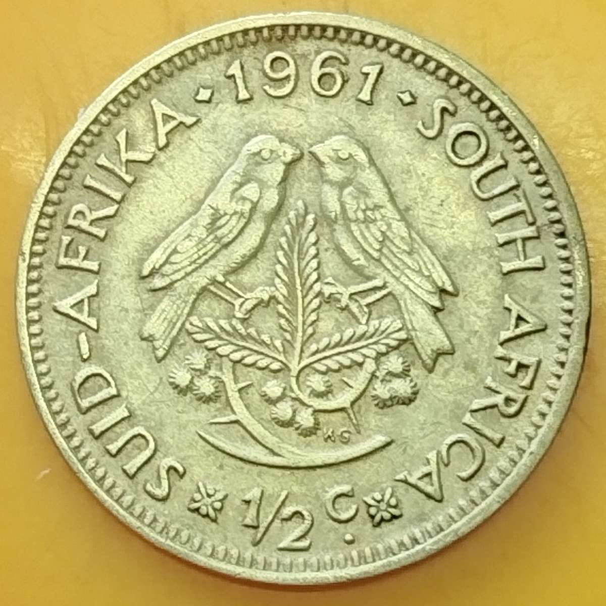 1961  1/2 CENT      RSA       SUN16773